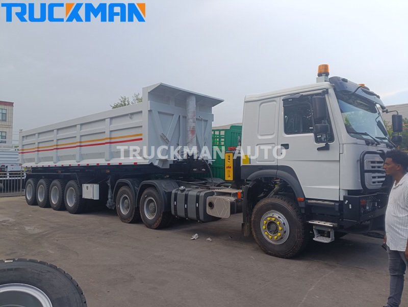 tipper semi trailer
