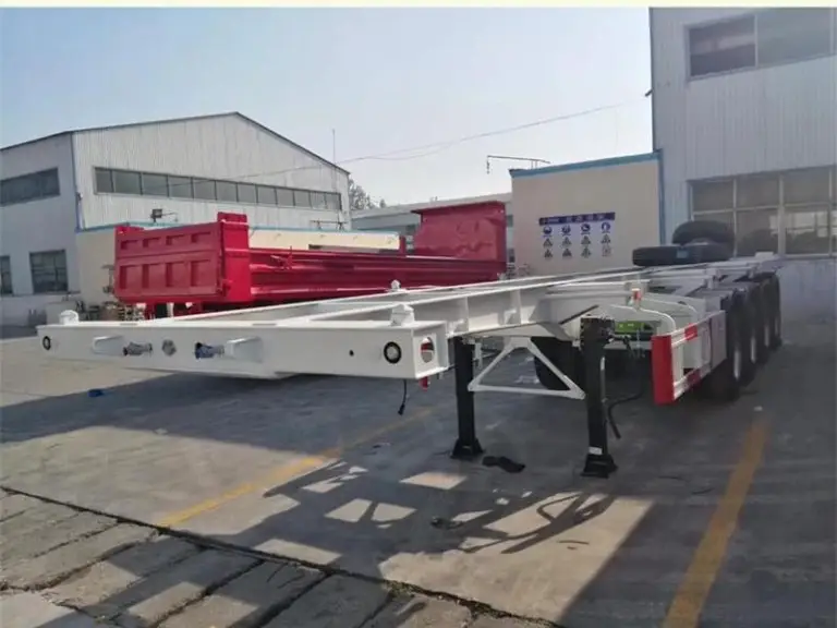 Remorques porte-conteneurs squelettes