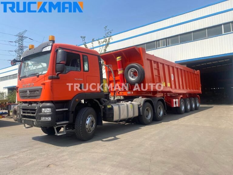 dump trailer for Guinea