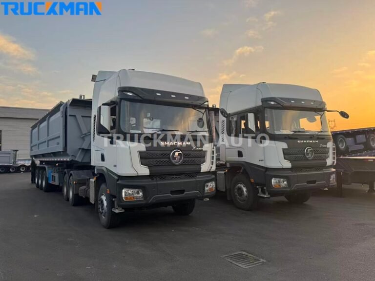 Dump trailer for Guinea