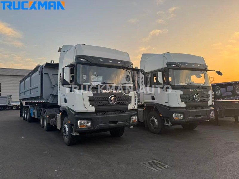 Dump trailer for Guinea