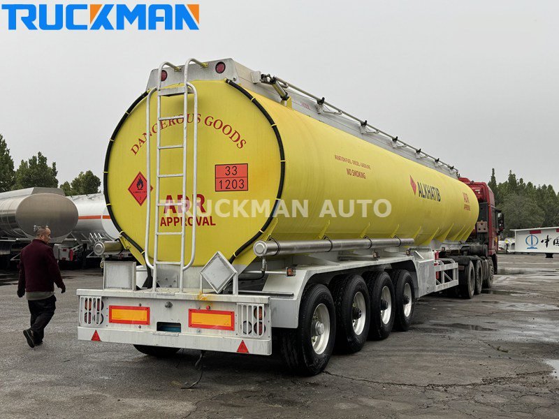 4 axles oil tanker trailer