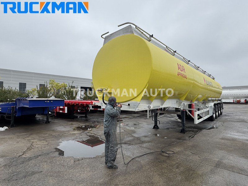 4 axles oil tanker trailer