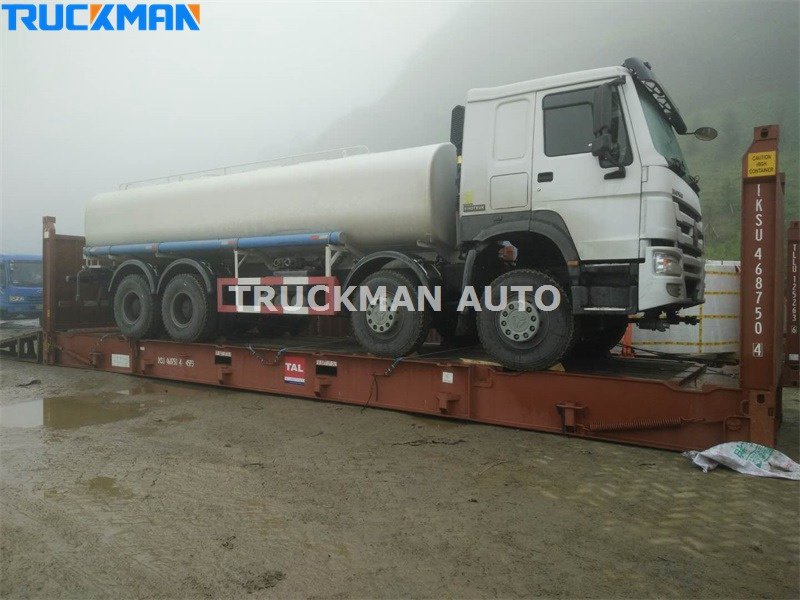 Fuel tanker truck