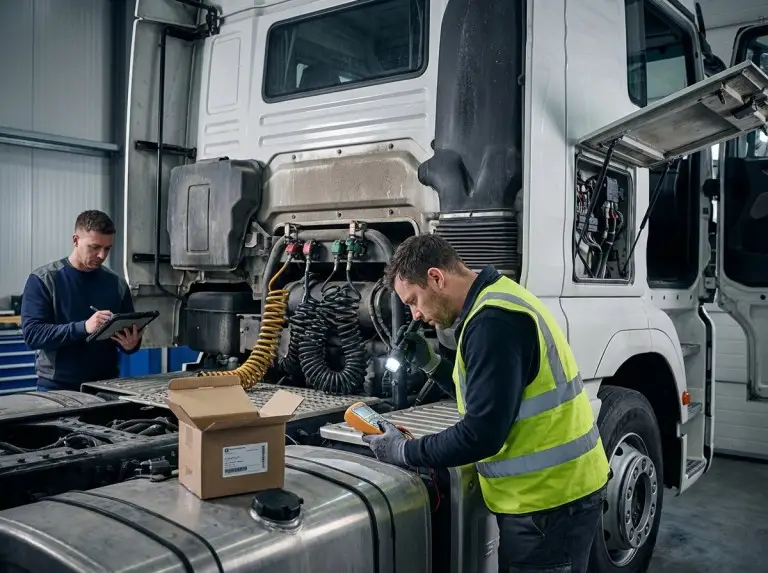 Correção das primeiras verificações antes da troca de peças