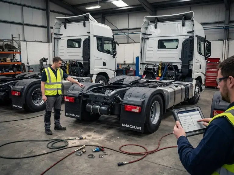 Diferenças de Configuração SHACMAN e Escopo de Solução de Problemas