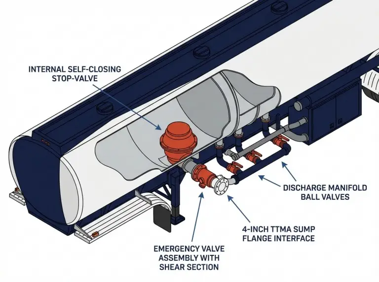 Fuel Tanker Discharge System