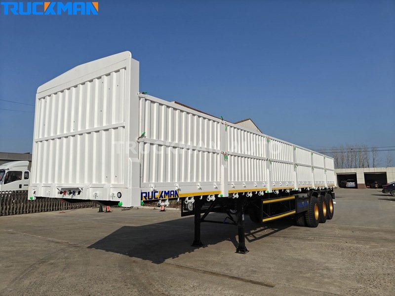 drop side wall trailer