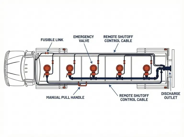 Valve Layout Bottom View