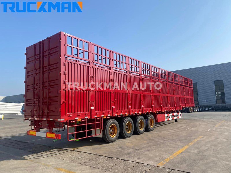 drop side wall trailer