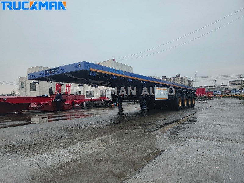 Flat bed trailer