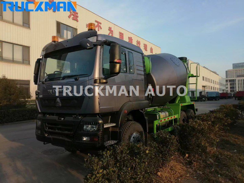 HOWO concrete mixer truck