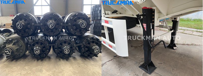 lowbed trailer parts
