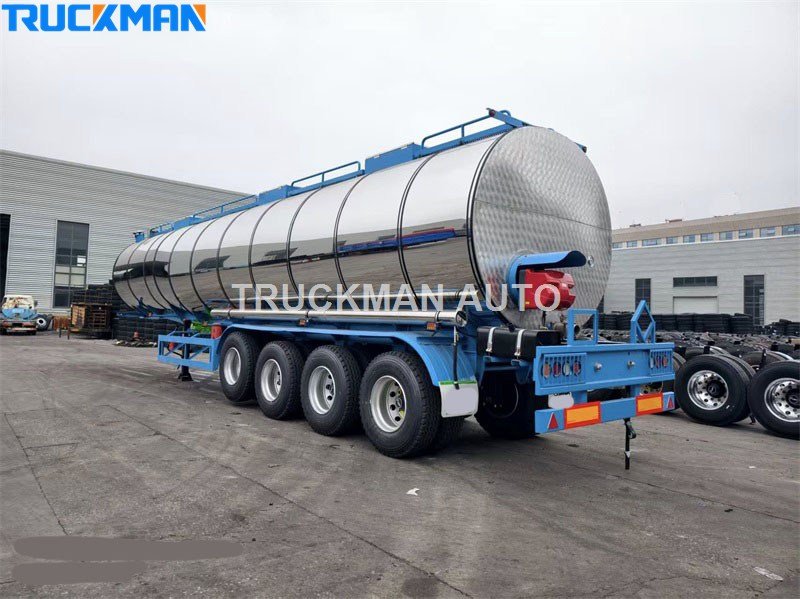 asphalt tank semi trailer
