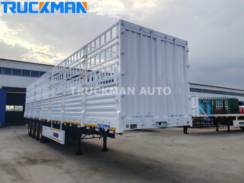 Fence cargo trailers