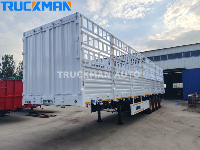Fence cargo semi trailer