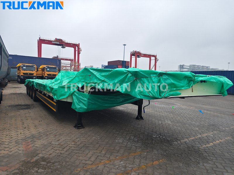 low bed trailer