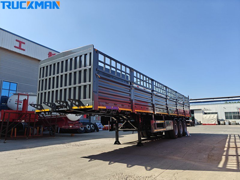 3 Axles Fence Trailer For Desert Conditions To Sudan