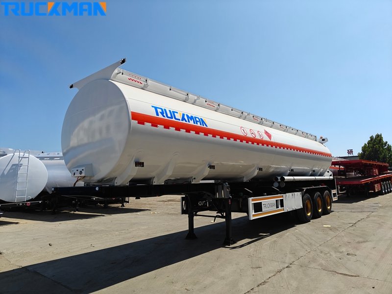 4 Units 45 CBM Fuel Tanker Trailer For Senegal