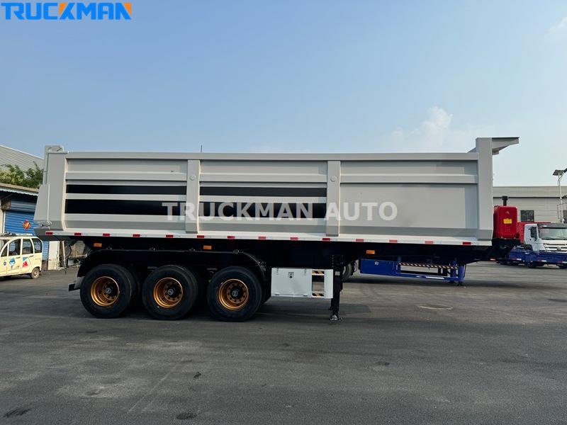 3 axles dump trailer